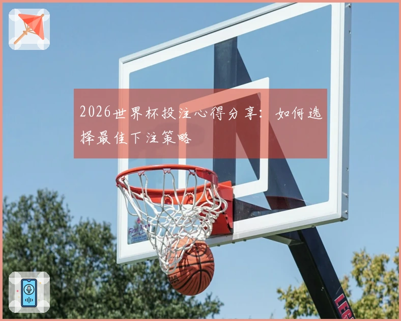 2026世界杯投注心得分享：如何选择最佳下注策略